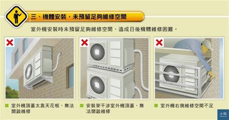 室外機維修空間|變頻分離式冷氣室外機裝設位置,求解!